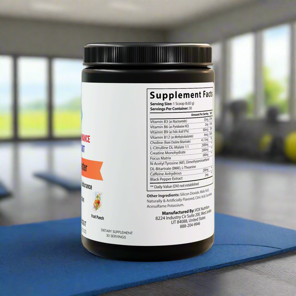 Pre-Workout ( Fruit Punch )
